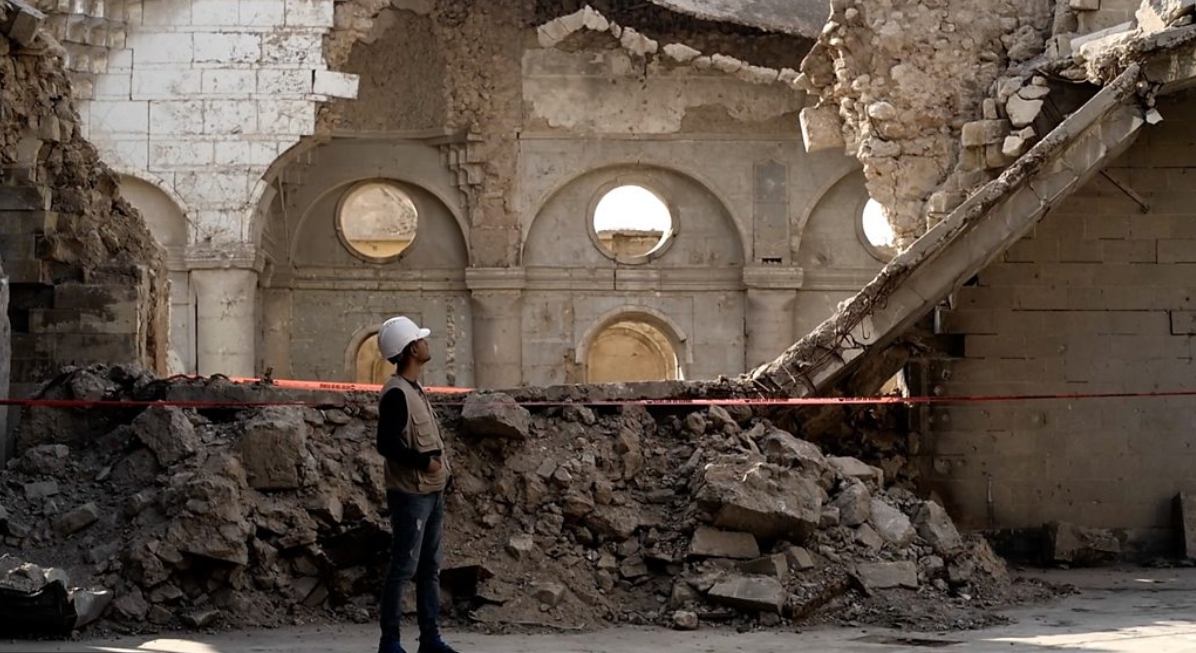 ชาวคริสต์และมุสลิมจับมือบูรณะเมืองโบราณของอิรักที่ถูกไอเอสทำลาย